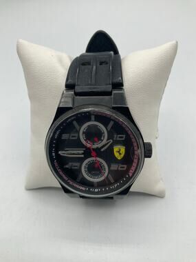 Ferrari Watch- about 44 mm, Black/Red